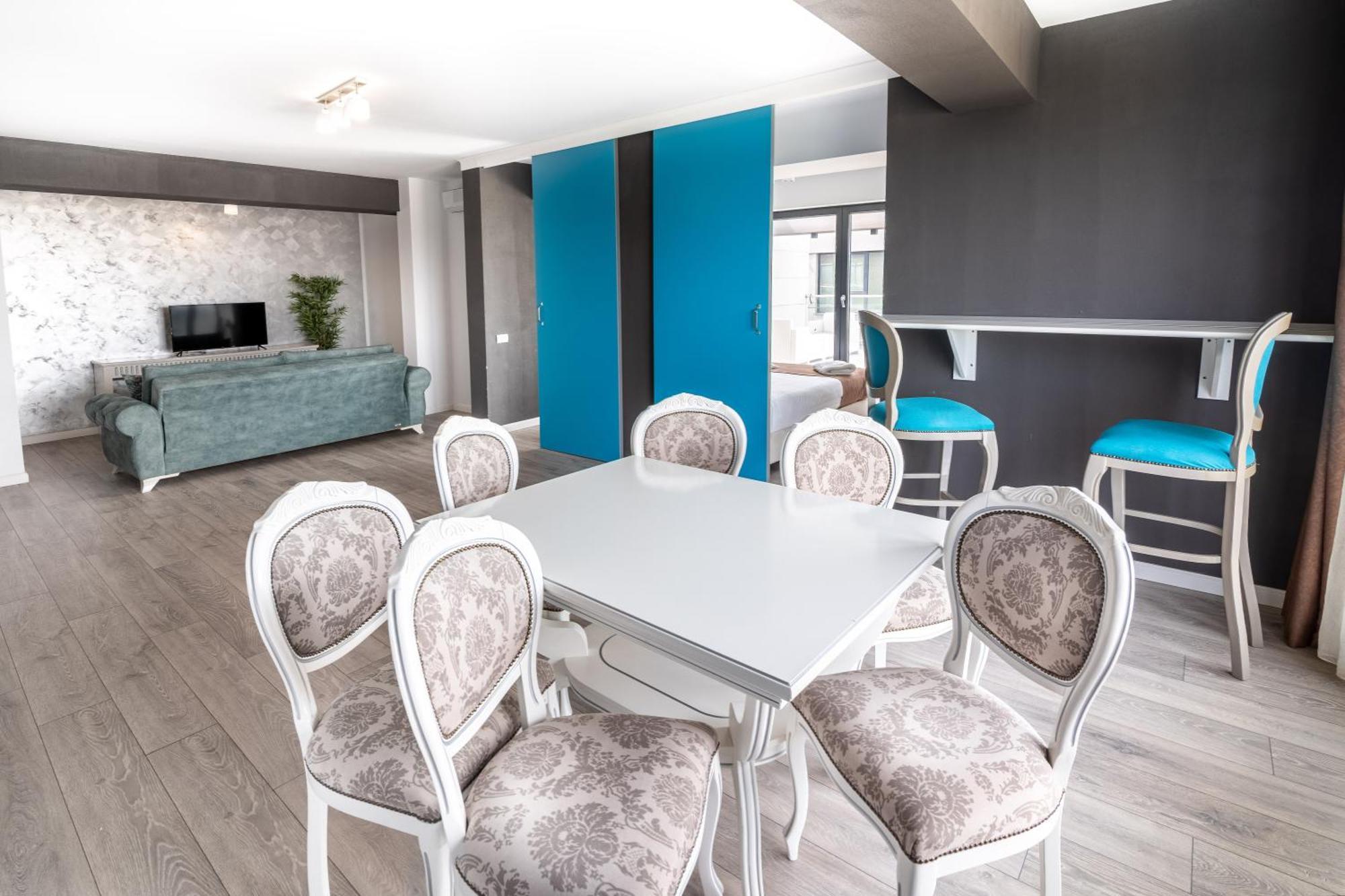 Miramare Residence Aparthotel Năvodari Kültér fotó