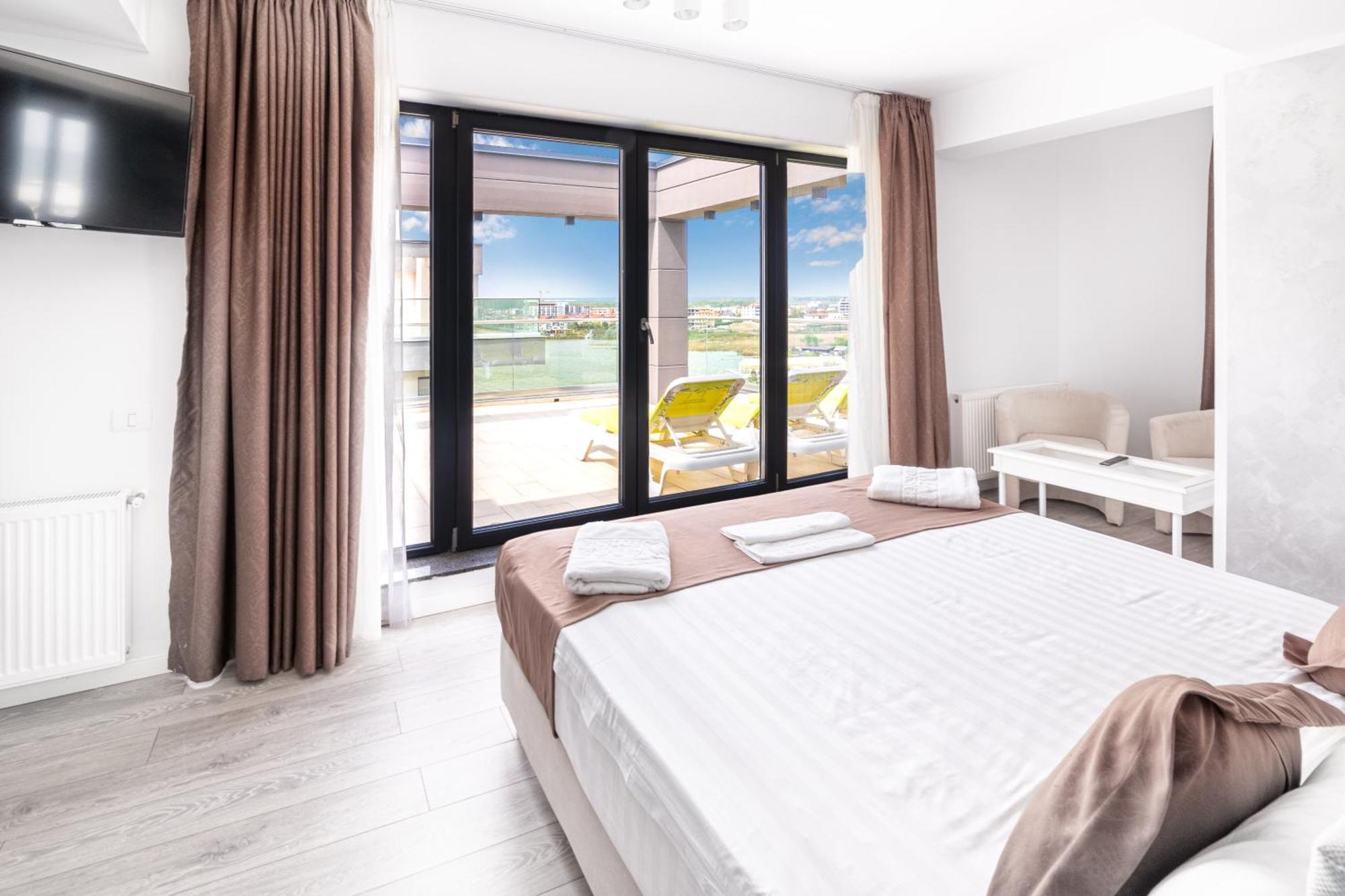 Miramare Residence Aparthotel Năvodari Kültér fotó